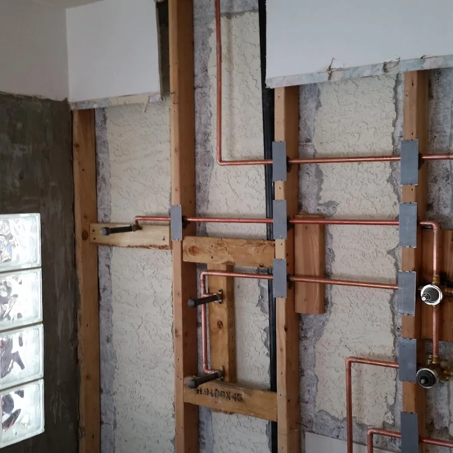 Copper pipe installation for Burst Pipe Repair in Hays